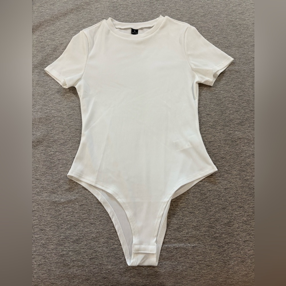SHEIN Women's White Bodysuit